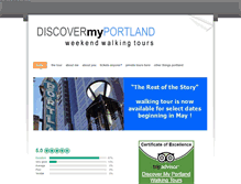 Tablet Screenshot of discoverpdx.com
